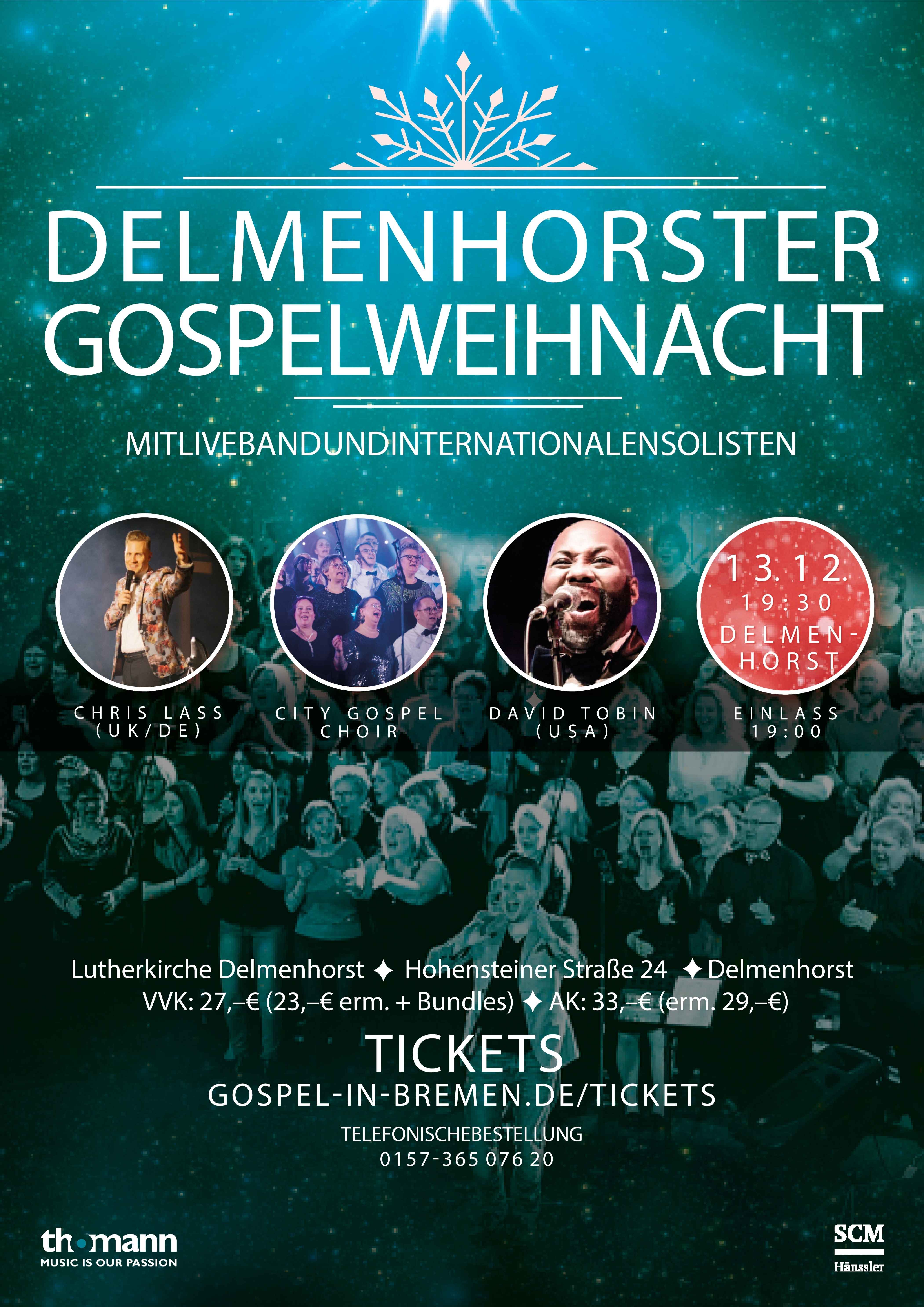 Delmenhorster Gospel Weihnacht 2026