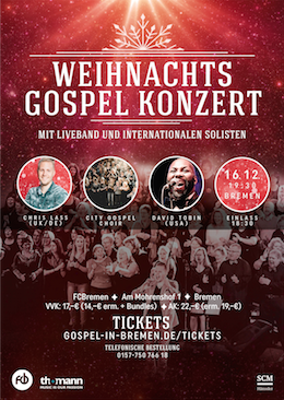 Christmas Gospel Konzert 2017 (9. Christmas Gospel Night)