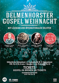 Delmenhorster Gospel Weihnacht 2017
