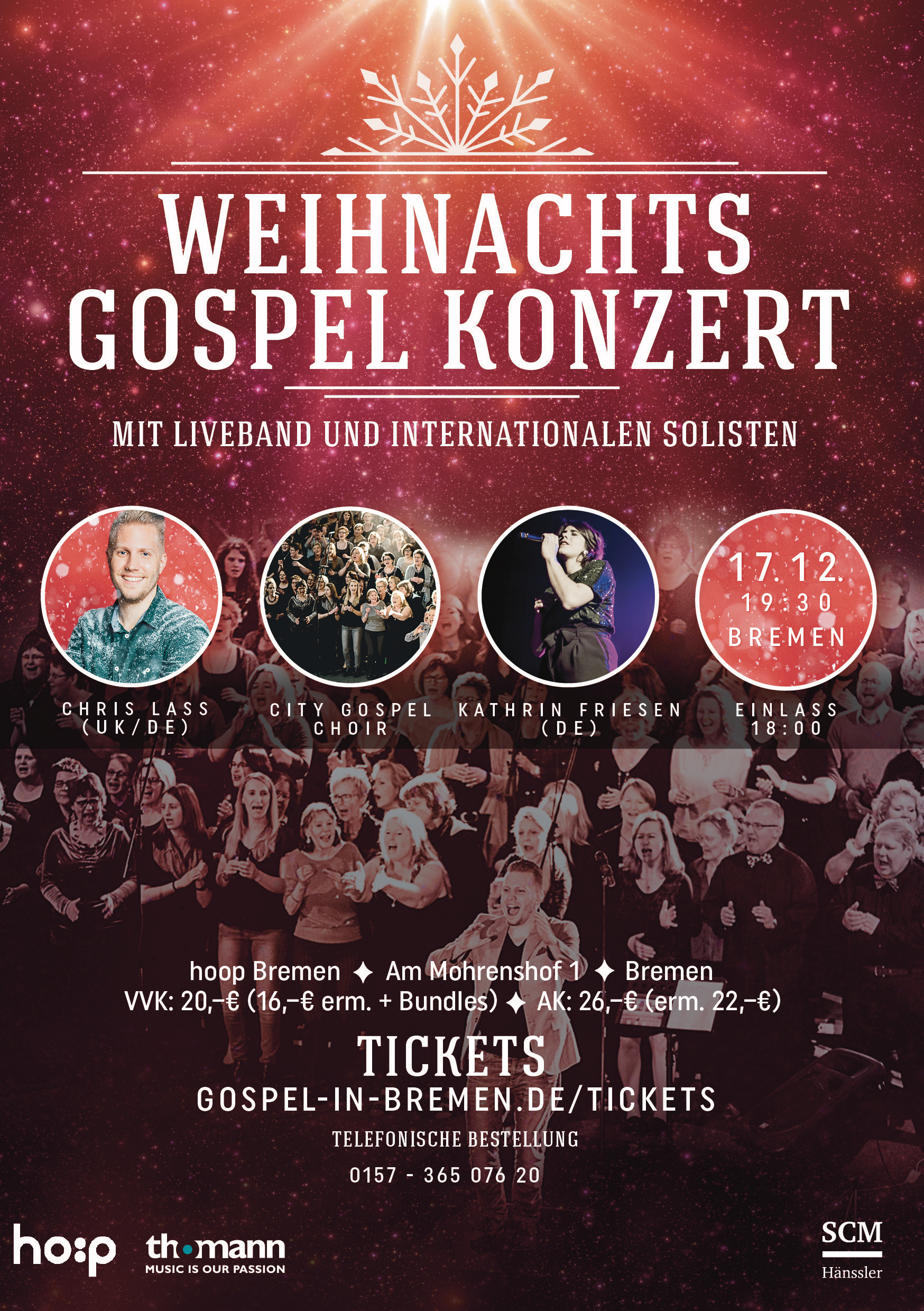 Weihnachts Gospel Konzert 2022 (13. Christmas Gospel Night)