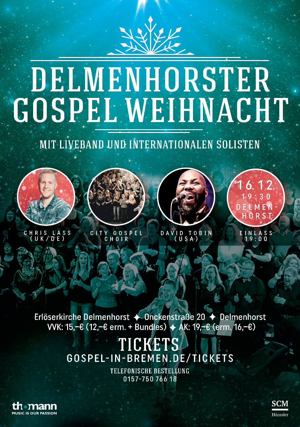 Delmenhorster Gospel Weihnacht 2018