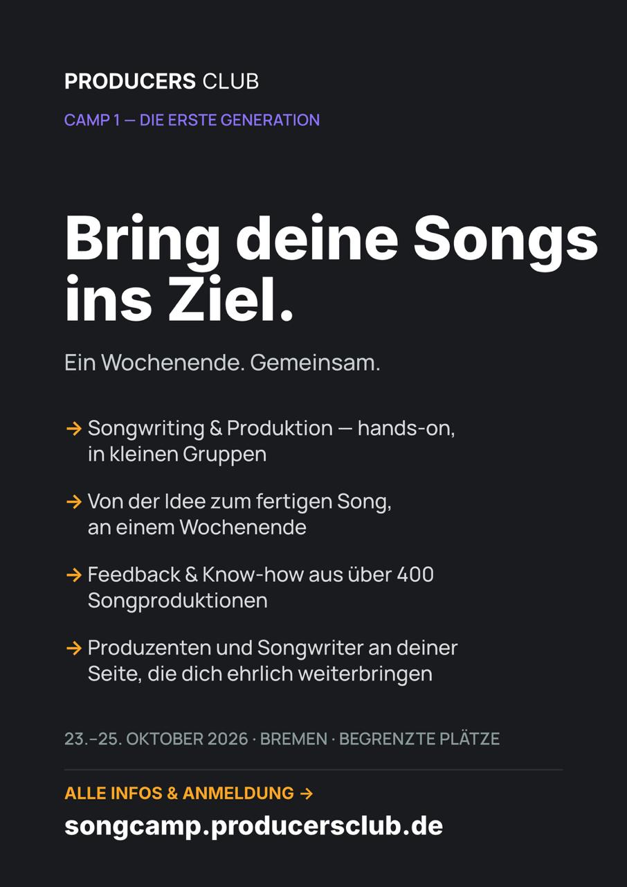 Song Camp - die erste Generation