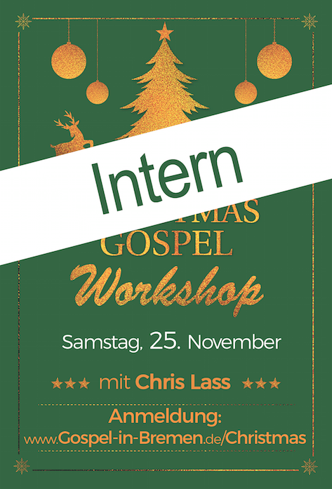 intern - Christmas Gospel Workshop 2017