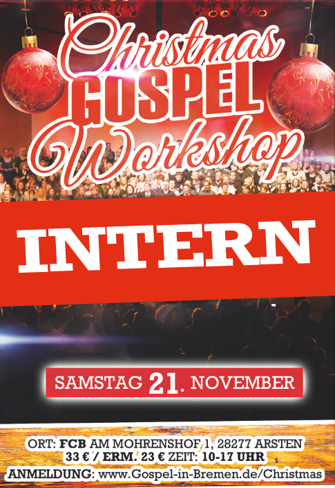 INTERN: Christmas Gospel Workshop
