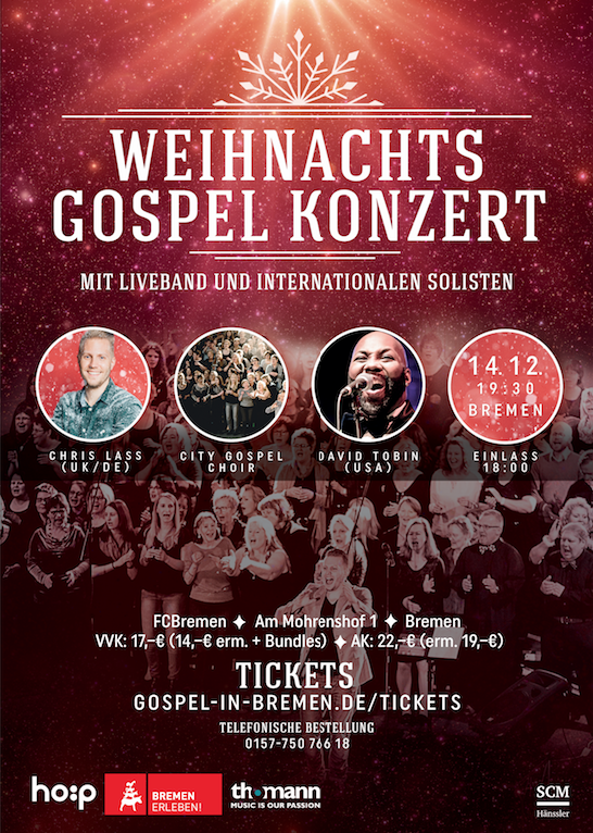 Weihnachts Gospel Konzert 2019 (11. Christmas Gospel Night)