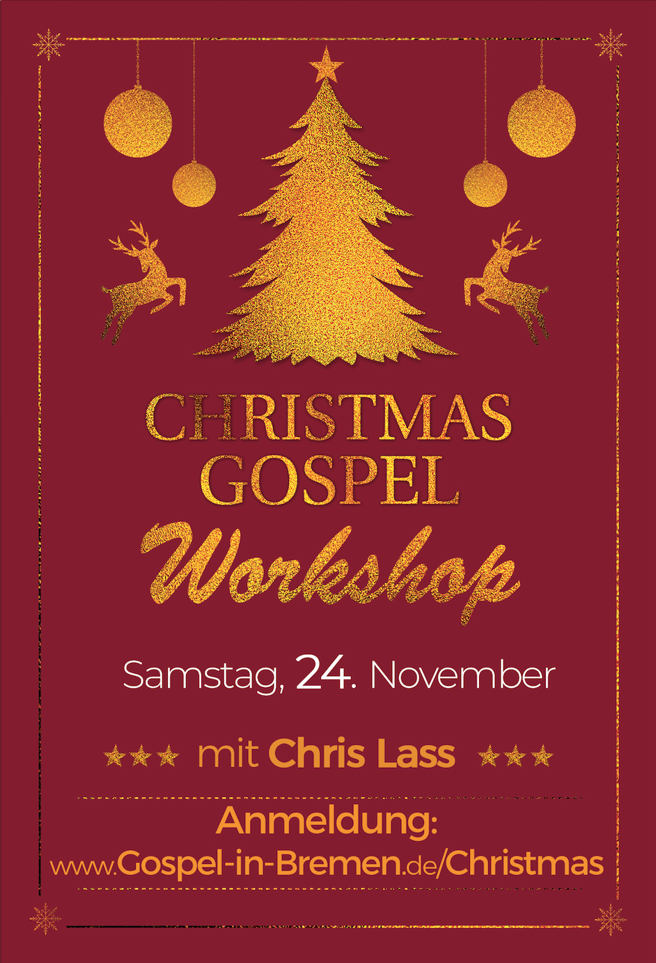 Christmas Gospel Workshop 2018
