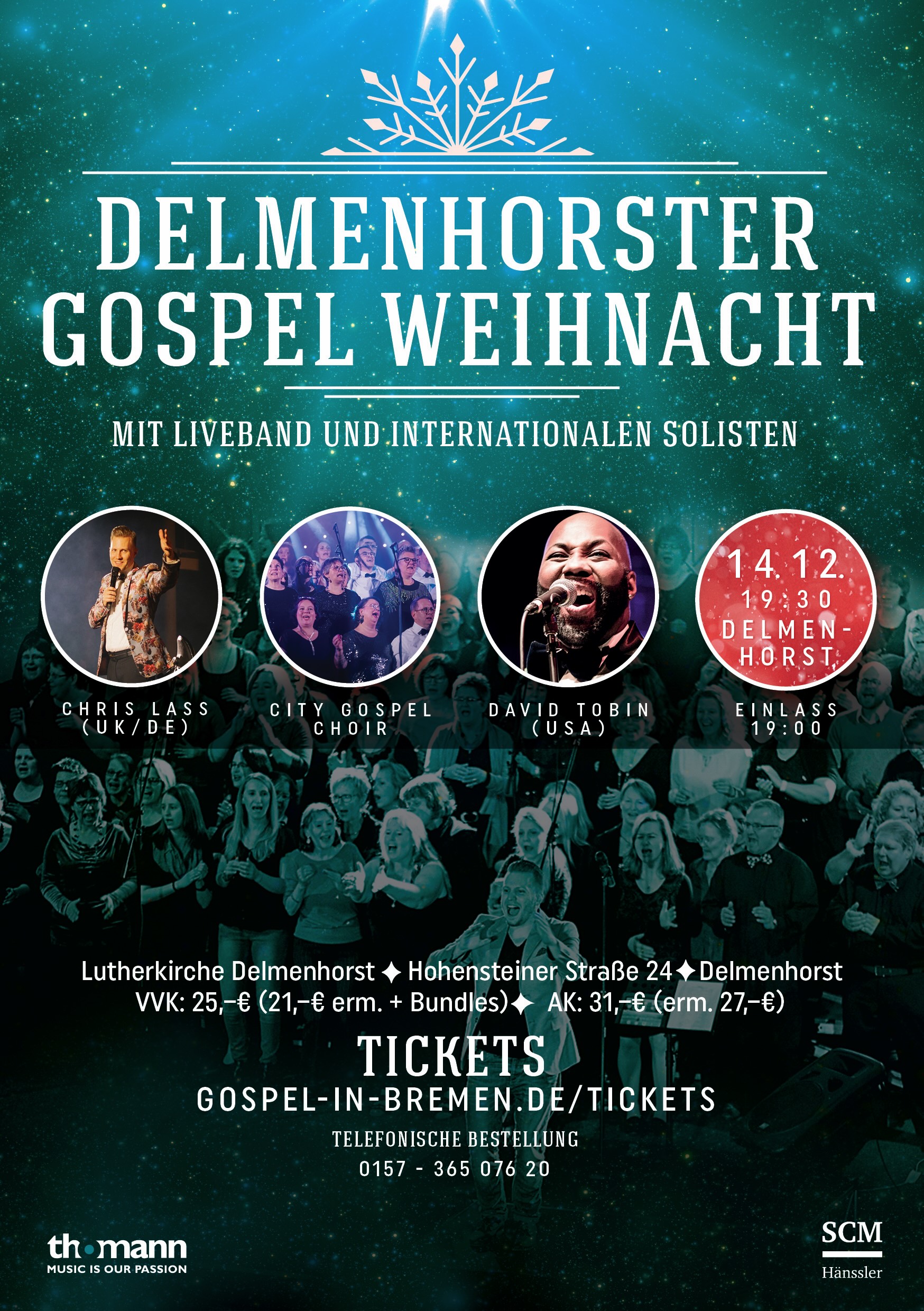 Delmenhorster Gospel Weihnacht 2025